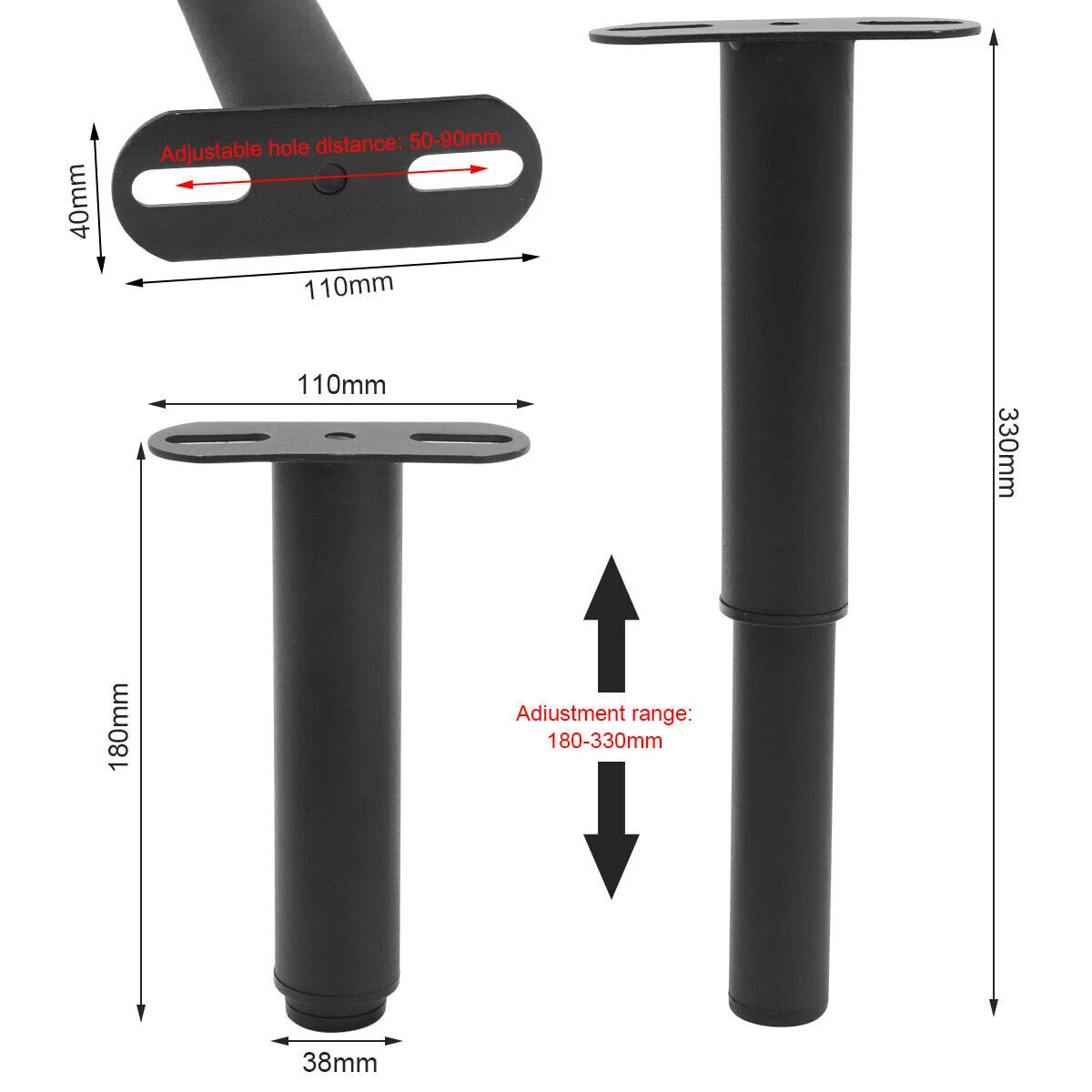 Replacement bed 2024 support legs