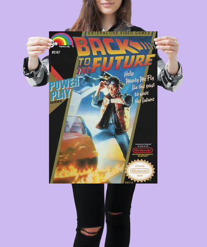 Retro NES Poster Vintage Super Nintendo Poster 80er 90er Jahre Wandkunst A5 A4 A3 A2 - Bild 8 von 52