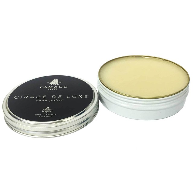 Famaco Neutral Clear Shoe Polish Tin 100ml Boot Polish Leather Polish Neutral Po for sale