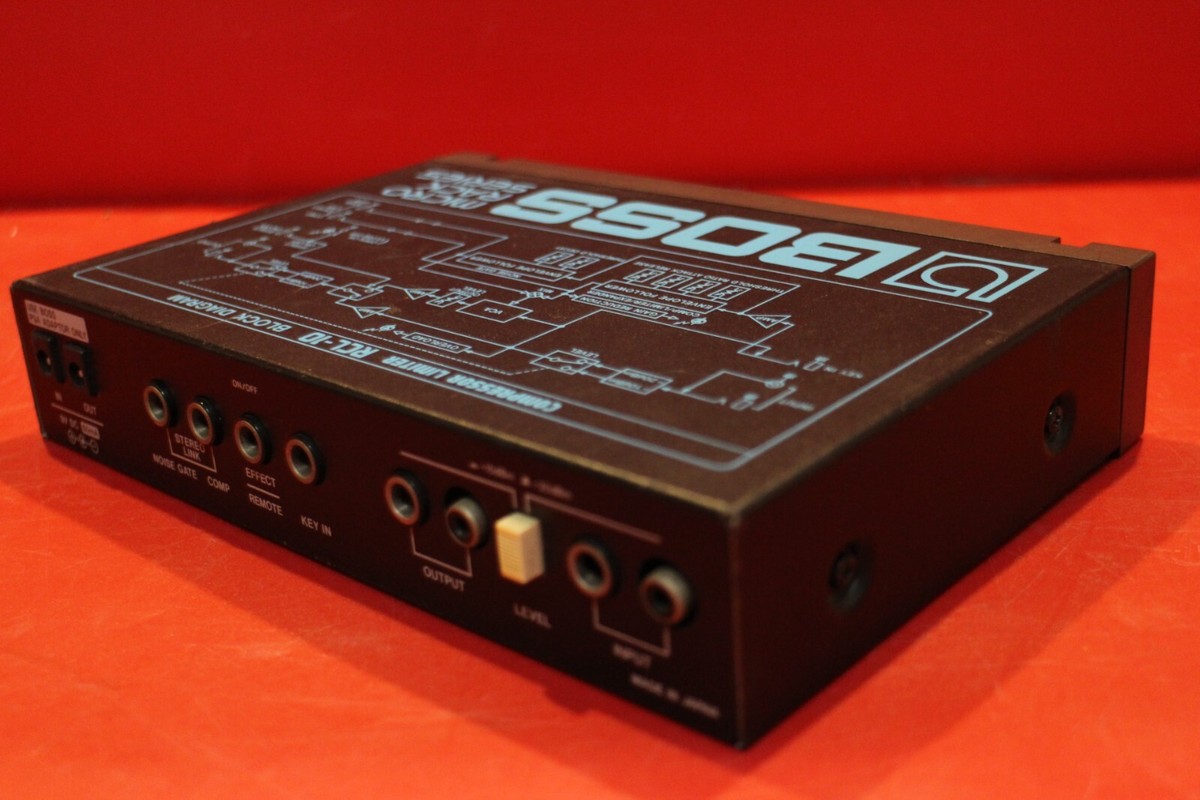 【稀少】BOSS COMPRESSER LIMITER RCL-10 USED BOSS RCL 10 Compressor Limiter RCL-10 Micro Rack Series