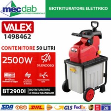 Biotrituratore Elettrico a Rullo Silenziato 2500W 50 Litri Valex BT2900I