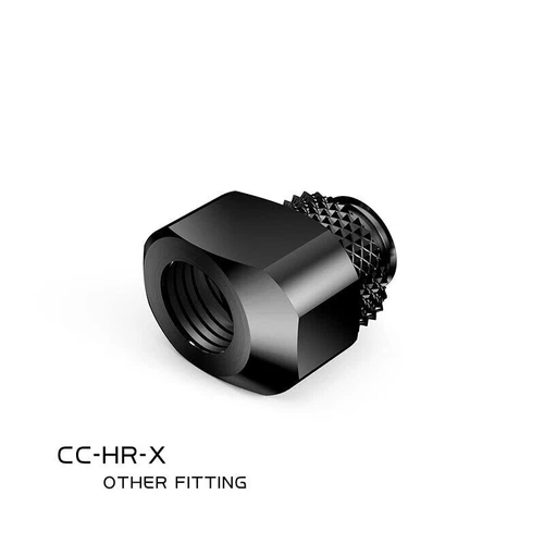 Bykski CC-HR-X G1/4'' 360 Degree Rotary 6mm Eccentric Fitting Offset Adapter