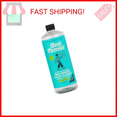 Aunt Fannie's Ultra Concentrated Multi-Surface Floor Cleaner, 32 Ounces | For Mo