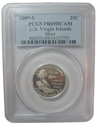2009 S US Territories Quarter -American Samoa- CLAD ✼PROOF✼ | eBay