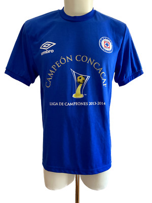 13/14クルスアスルユニフォームアンブロCoca-Cola Cruz Azul Jersey 2013-2014 Campeón CONCACAF Champions League