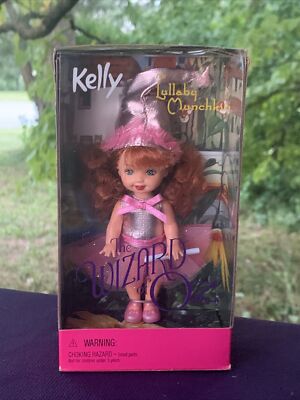 THE WIZARD OF OZ Barbie Doll 1999 Kelly as Lullaby Munchkin