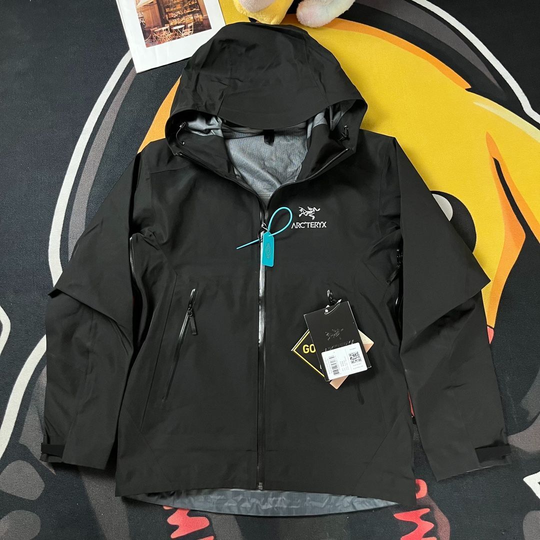 ARC'TERYX AlphaSV ブラック マウンテンパーカー ARC'TERYX（アークテリクス） 並行輸入品 ARC'TERYX ARCTERYX ALPHA SV