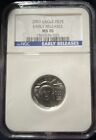 2007 $25 American Platinum Eagle Statue Of Liberty Early Release Ms70 Ngc