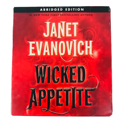 Wicked Appetite by Janet Evanovich (2010, 3 CD, Abridged) Lizzie & Diesel Book 1