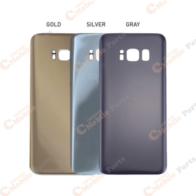 Galaxy S8 S8 Plus Back Door Cover Glass NO LOGO (G950 G955)