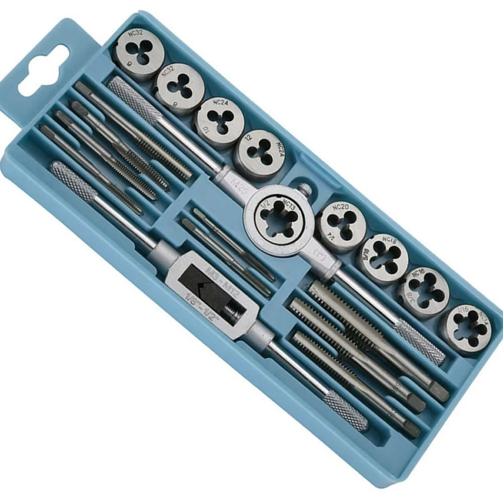M12 tap and die clearance set