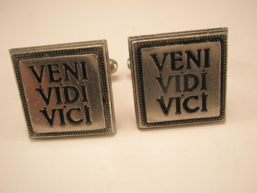 Veni Vidi Vici I Came I Saw I Conquered Hand Stamped 