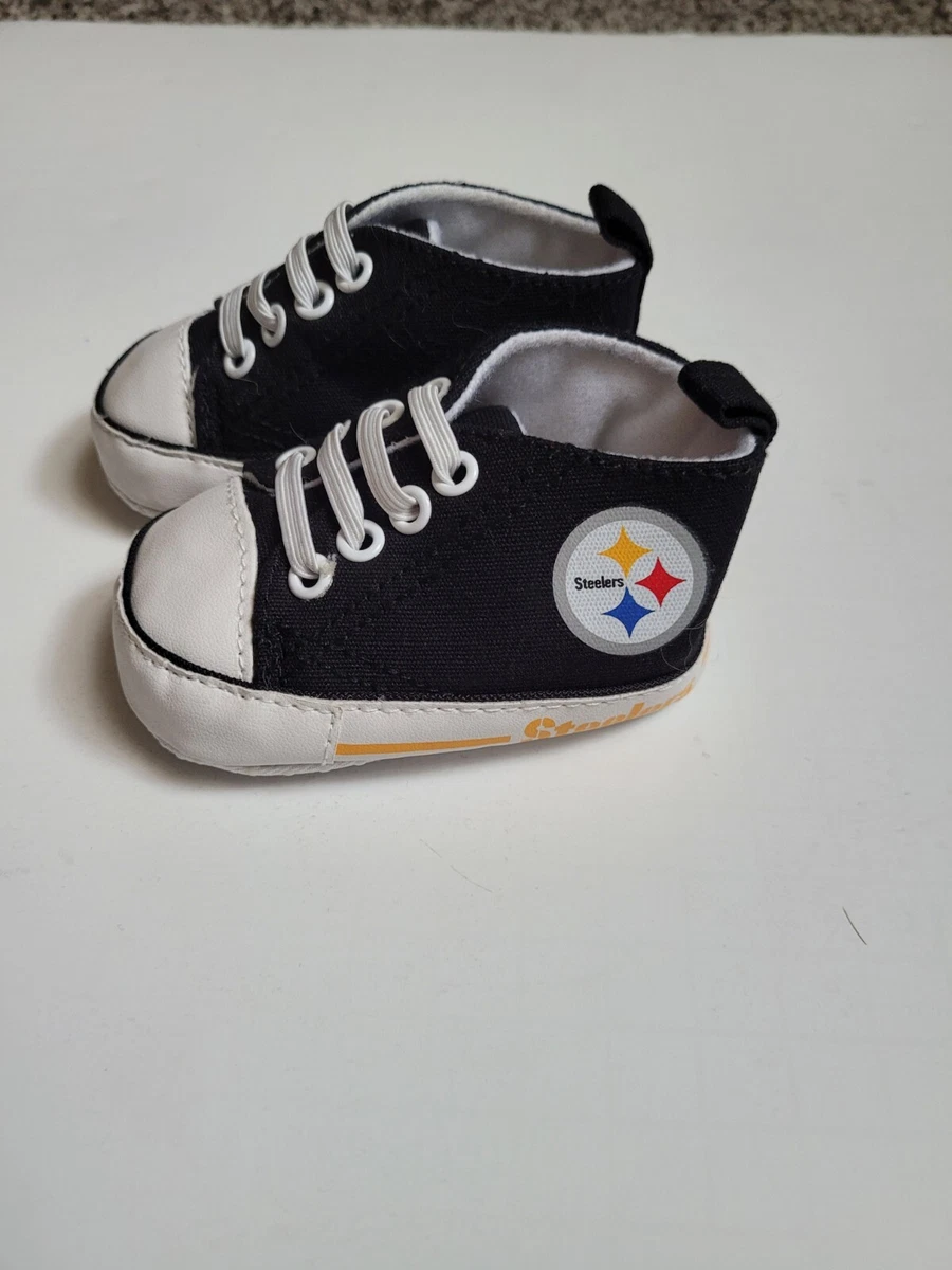 Steelers baby shoes hotsell