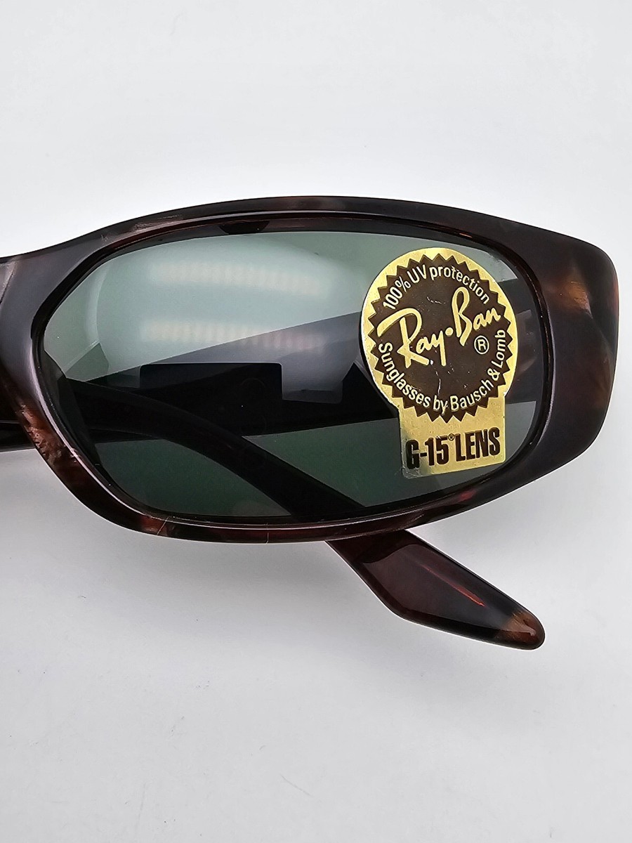 Ray-Ban B&L W1927 XUAR Tortoise Frame G-15 Green Glass Lens 