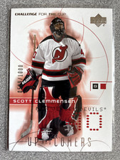 2001-02 Upper Deck Challenge For The Cup Scott Clemmensen Up & Comers RC /1000