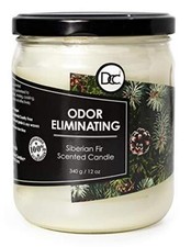 Odor Eliminating Highly Fragranced Candle - Eliminates 95 of Pet, Smoke, Food,