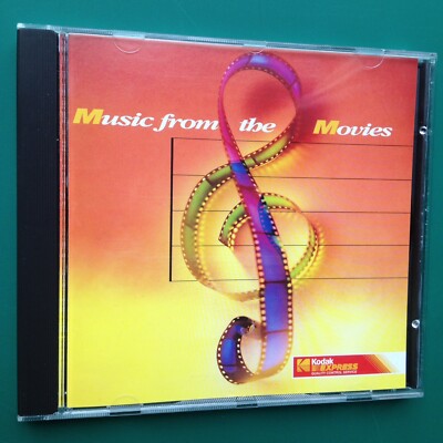 Kodak MUSIC FROM THE MOVIES CD Soundtracks James Bond 007 Cocktail RARE PROMO VG