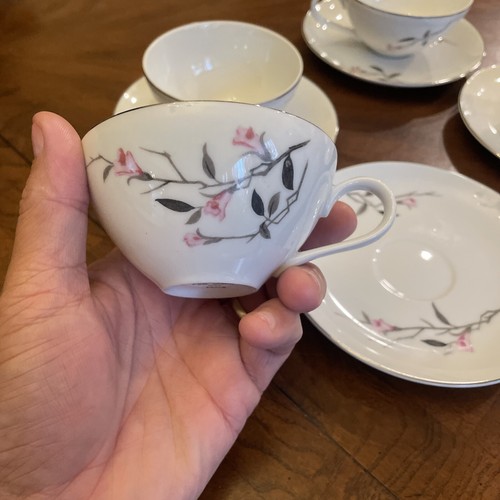 Vintage Teacup And Saucer, Cherry Blossom 1067 Japan - Picture 5 of 5