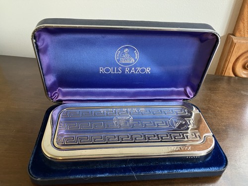 Vintage 1920's ROLLS RAZOR THE WHETTER; Made in England, original case ...