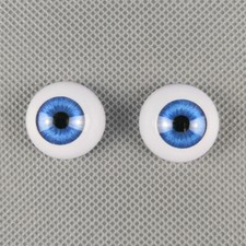 22mm Blue Reborn Eyes Half Round Acrylic Eyeballs for Reborn Baby Eyes Doll Kits