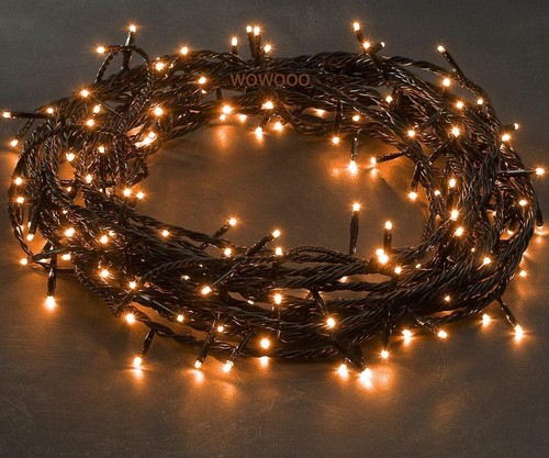 Luces de Navidad Luces de hadas multicolores Boda Navidad LED Enchufe eléctrico Mains - Imagen 12 de 29