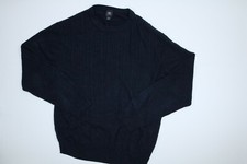 Mens Dockers Blue Crewneck Sweater XL EUC