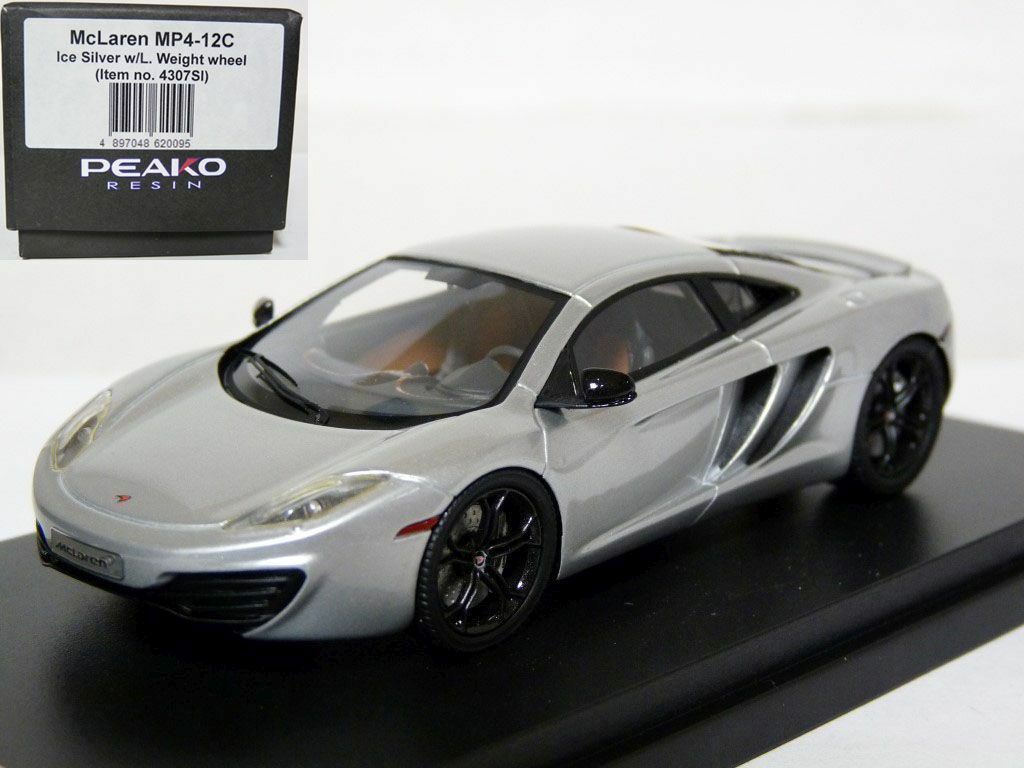 マクラーレン MP4-12C peakomodel Peako 4307SI 1/43 2012 McLaren MP4-12C Resin Model Car | eBay
