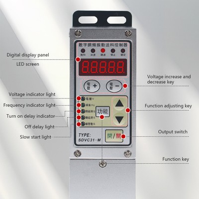 CUH CUH SDV-M Variable Frequency Vibratory Feeder Controller - Chinese Panel NPA