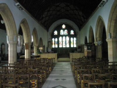 Photo 6x4 The nave at St Mary the Virgin, Lynton  c2008