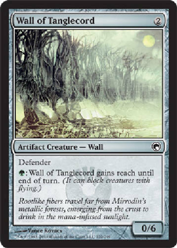 WALL OF TANGLECORD Scars of Mirrodin MTG Magic the Gathering Cards DJMagic - Picture 1 of 1
