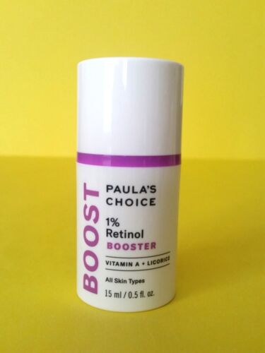 Neu im Karton) Paula's Choice 1 % Retinol BOOSTER (0,5 OZ) Vitamin A Süßholz 55 $ ALLE HAUT - Bild 6 von 6