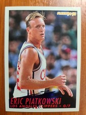 Fleer Basketball Collection Card 🏀 1994 1995 Clippers #105 Eric Piatkowski