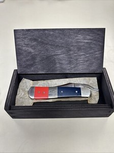 CASE XX 33718 CHEVROLET RED/BLUE SYNTHETIC SMOOTH RUSSLOCK SS