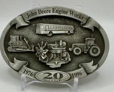 JOHN DEERE Engine Works Serial #954 Belt Buckle