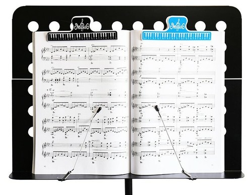 Universal Music Book Note Clip Sheet Music Book Page Holder Guitar Violin Piano - Picture 5 of 16