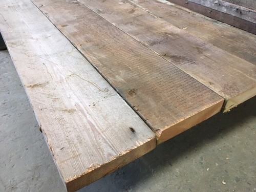 Reclaimed Timber / Reclaimed Old Pine Beams/ 9"x2" Character Beams 2m lengths - Picture 14 of 22