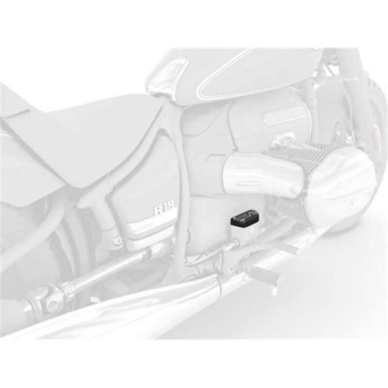 BMW Motorrad Genuine R18 REAR BRAKE RESERVOIR COVER Black  77232469257 NEW