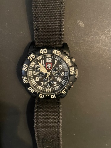 NAVY SEAL LUMINOX 3081 Men's Chronograph Color Mark Series 44mm