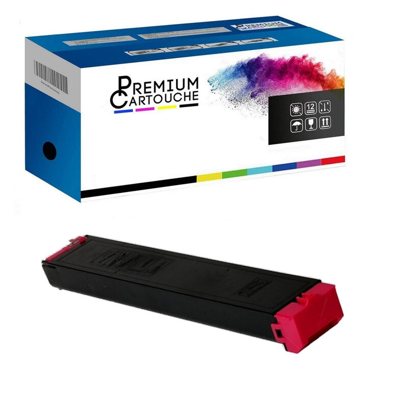 Toner MX23GTMA Magenta éclatant compatible Sharp MX-2010 U pour impressions nettes