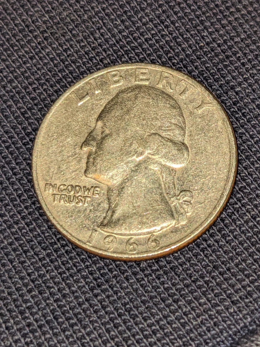 1966 U.S. Mint Certified Washington US Quarters (1932-1998) for