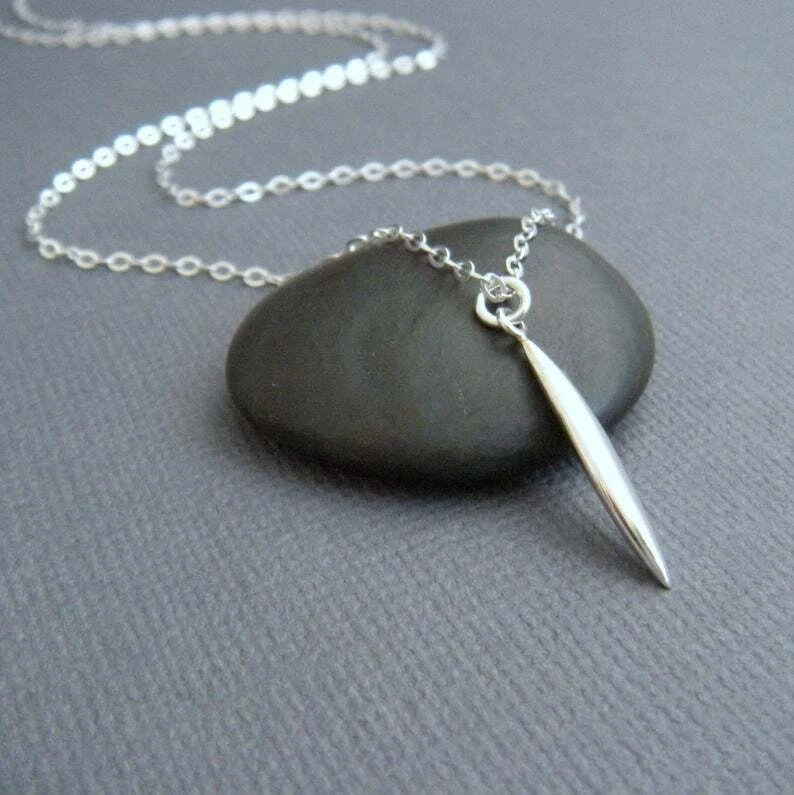 Argentium shop silver necklace