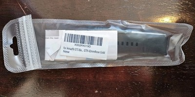 Amazfit GTS/2/2 Mini/2e/3/4 Mini/4  Replacement Watch Band Strap Black Free Ship