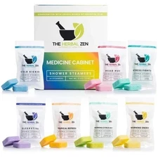 Shower Steamers Aromatherapy Variety Pack - Bombs Made in the USA