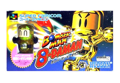 BOMBERMAN B-DAMAN  Nintendo Super Famicom  + TOY  RARE!