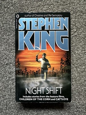 Night Shift Stephen King 1988 New England Library Vintage Horror Paperback