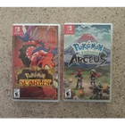 Nintendo Pokemon Scarlet & Legends Arceus Nintendo Switch Role Playing Games