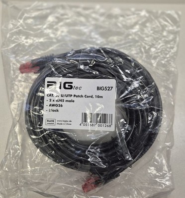 CAT.5e U/UTP Kabel 10m grau Patchkabel LAN DSL Netzwerkkabel - NEU & OVP