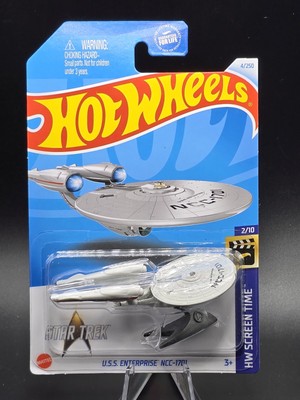  Hot Wheels STAR TREK U.S.S. Enterprise NCC-1701 4/250 Mattel Screen Time 2/10