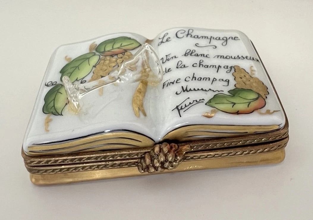 Peint Main In Limoges Trinket Boxes for sale | eBay
