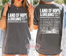 Bruce Springsteen Land of Hope  Dreams Tour 2026 Concert T-Shirt